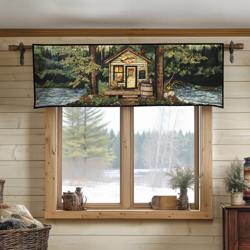 The Rustic Lodge Quilted Valance NCU0PT5062
