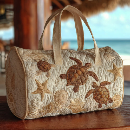 Tide Turtle Quilted Duffle Bag NCU0DV7495