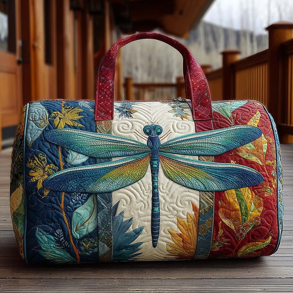 Timeless Flutter Quilted Duffle Bag NCU0PT9578
