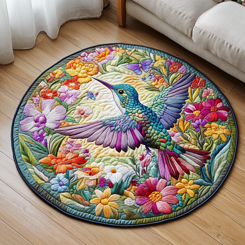 Tiny Grace Quilted Round Mat NCU0DK6677