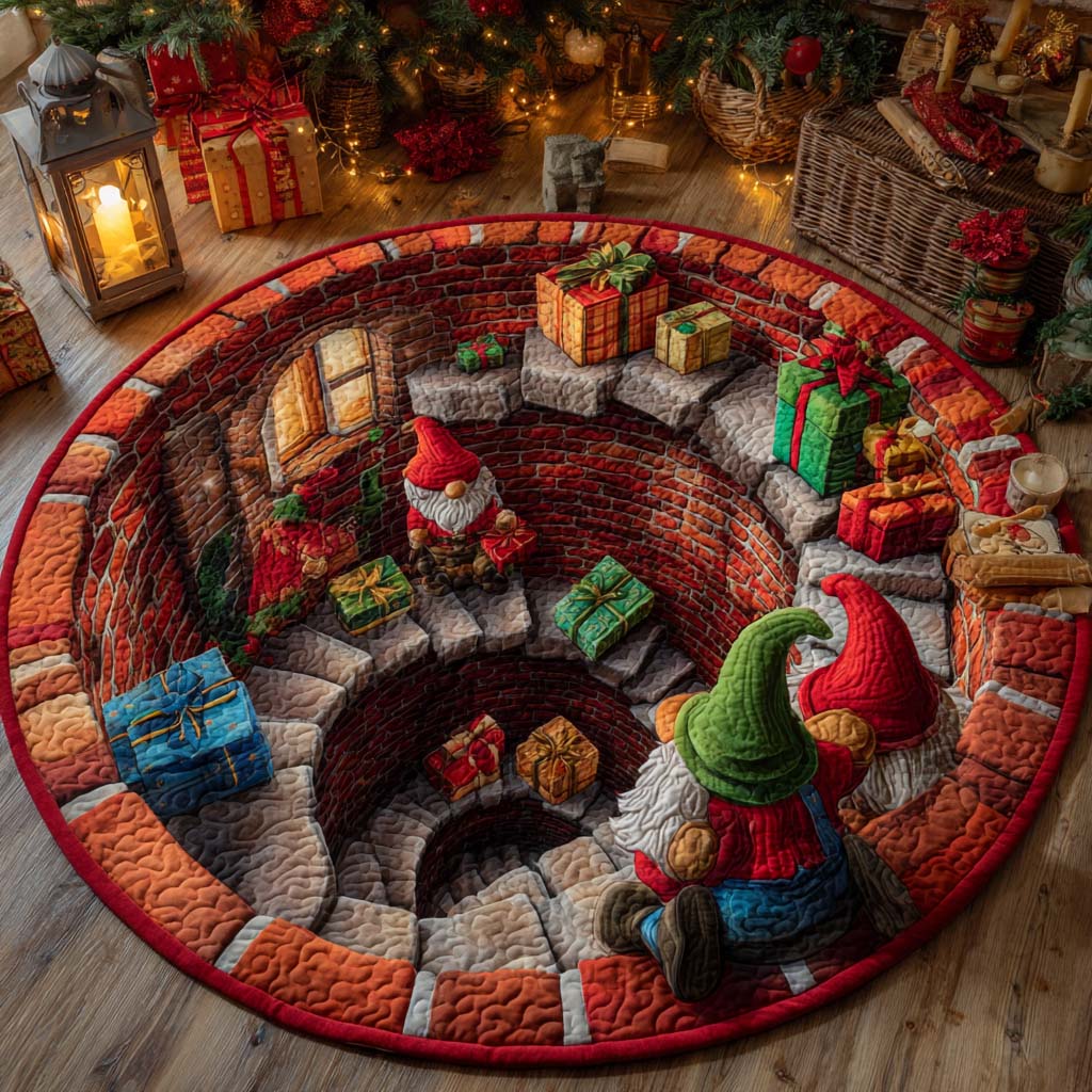 Toy Tunnel Quilted Round Mat NCU0XD1115