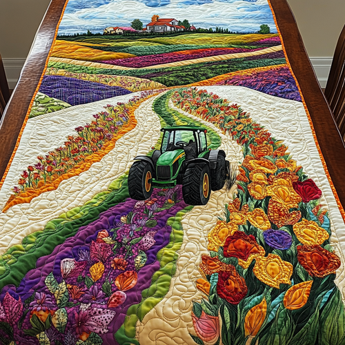 Tranquil Plains Quilted Table Runner NCU0DK7136