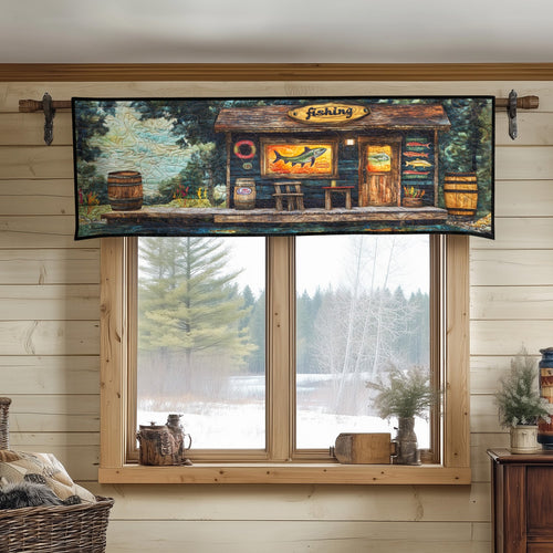 Tranquil Waters Quilted Valance NCU0PT5064
