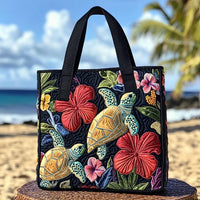 Turtle Bay Quilted Tote Bag NCU0DV6794