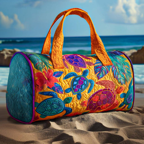 Turtle Fiesta Quilted Duffle Bag NCU0NT10031