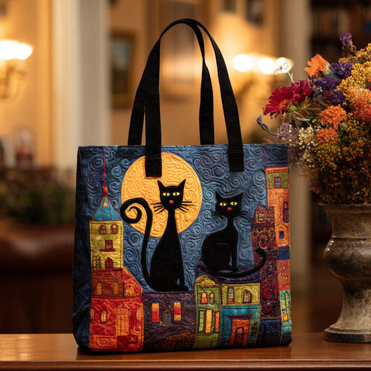 Twilight Tails Quilted Tote Bag NCU0PT8897
