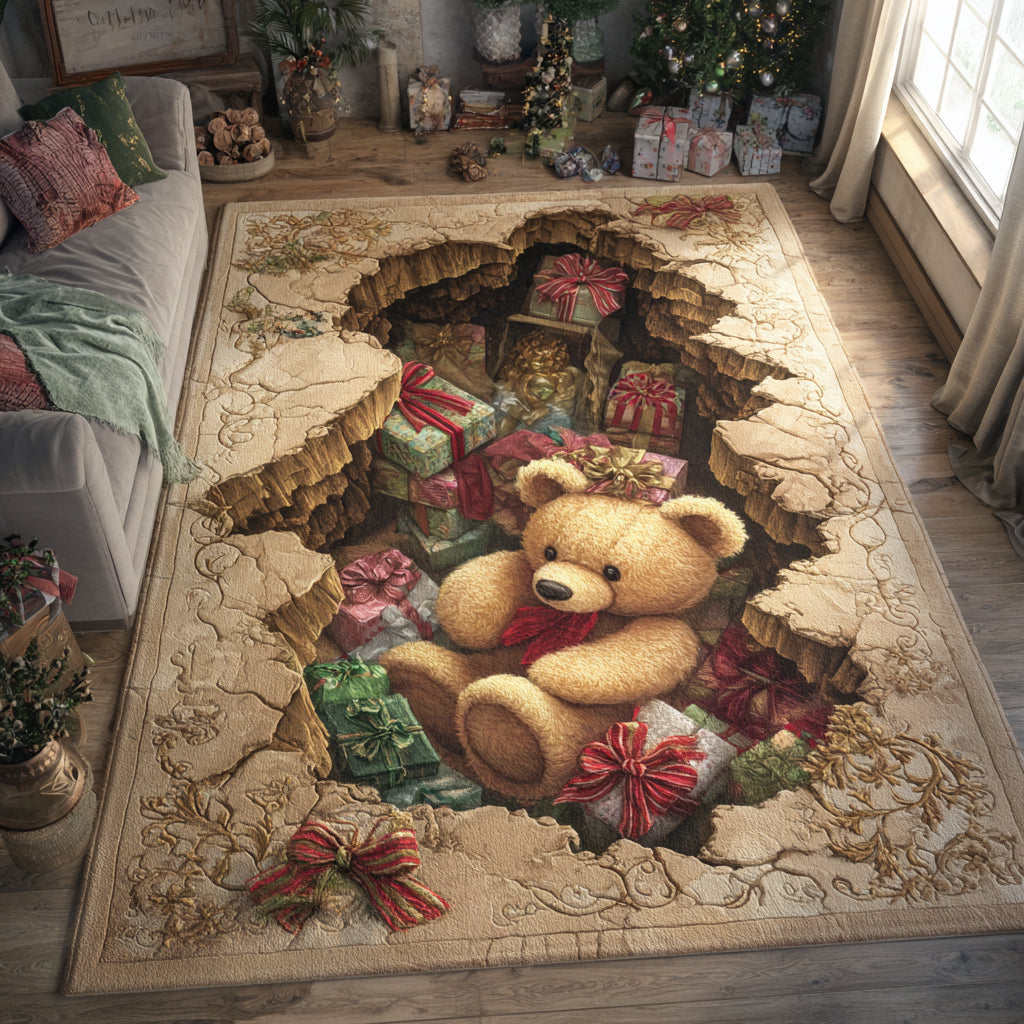 Twinkle Teddy Area Rug NCU0DV8317
