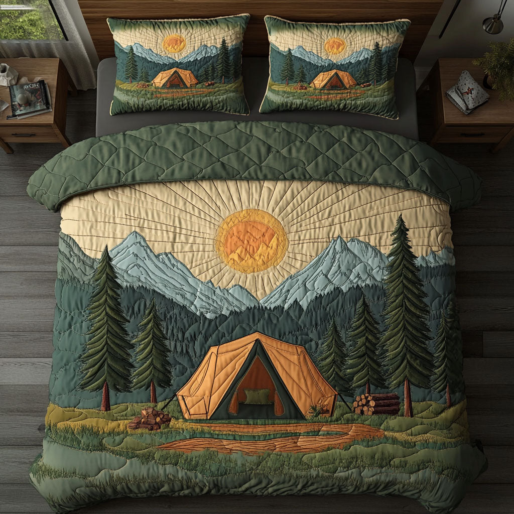 Under the Stars 3-Piece Quilted Bedding Set NCU0PT4573