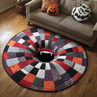 Vampire Lair Quilted Round Mat NCU0DV7382