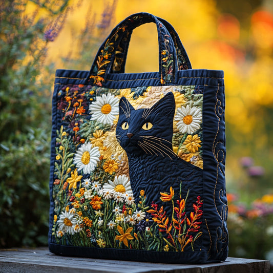 Velvet Whiskers Quilted Tote Bag NCU0DV7273