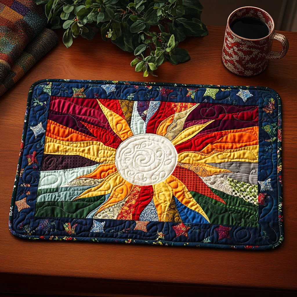 Vibrant Glow Quilted Placemat NCU0NT3446