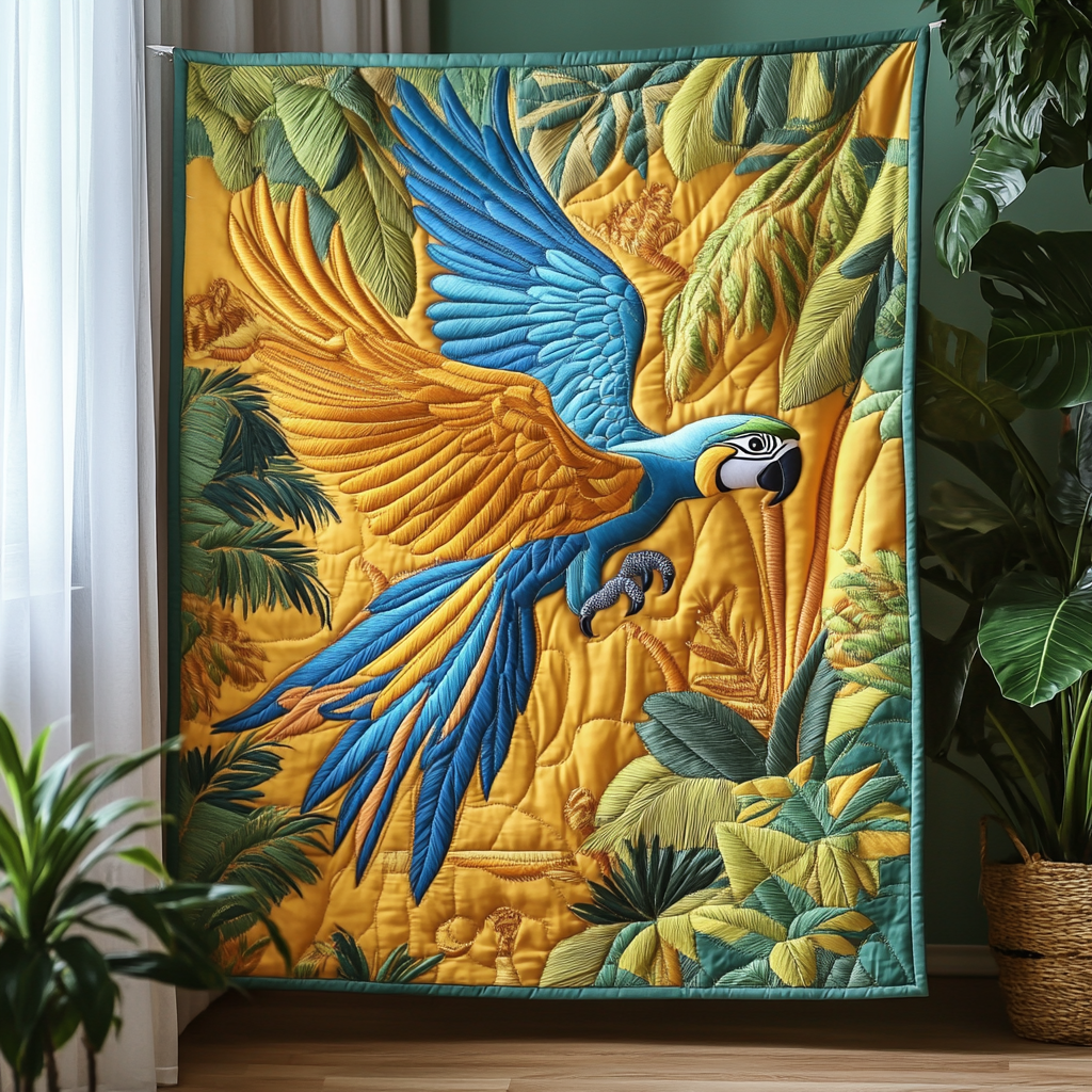 Island Wings Quilted Blanket NCU0NT1545 main image 0