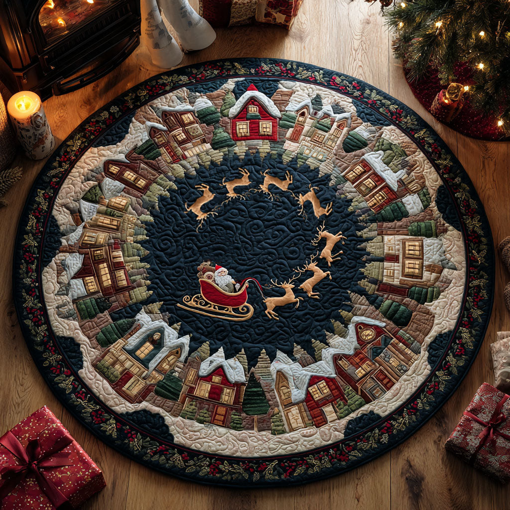 Meadow Ring Quilted Round Mat NCU0PTT650