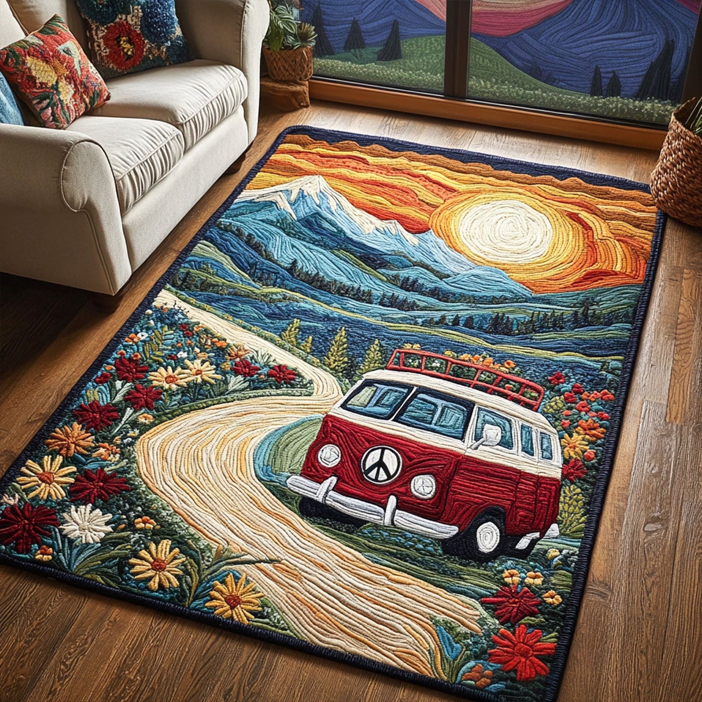 Vintage Glow Area Rug NCU0PT9212