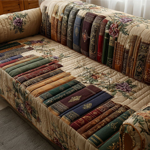 Vintage Volumes Quilted Sofa Cover NCU0PT9747