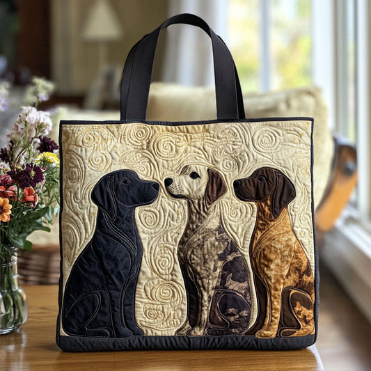 Wagging Tails Quilted Tote Bag NCU0PT9068