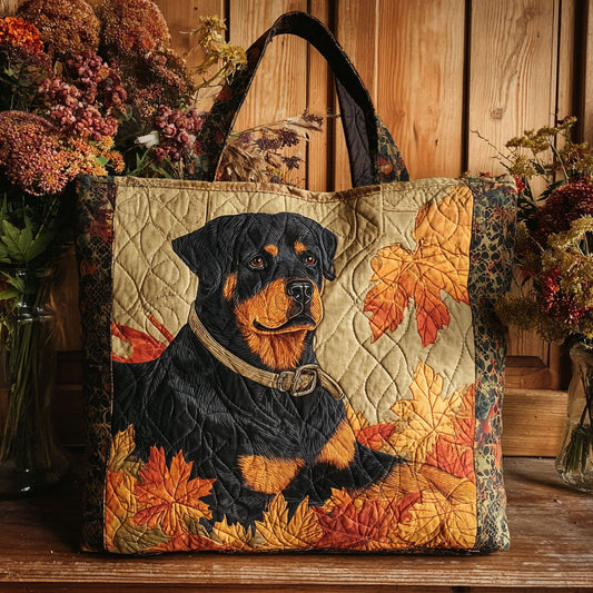 Warm Companionship Quilted Tote Bag NCU0PT9069