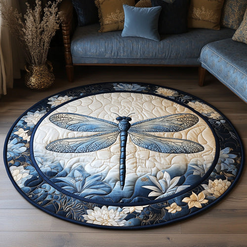 Whisper Wings Quilted Round Mat NCU0DV7487