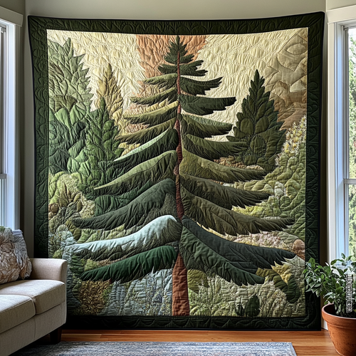 Whispering Pines Quilted Blanket NCU0DV5645