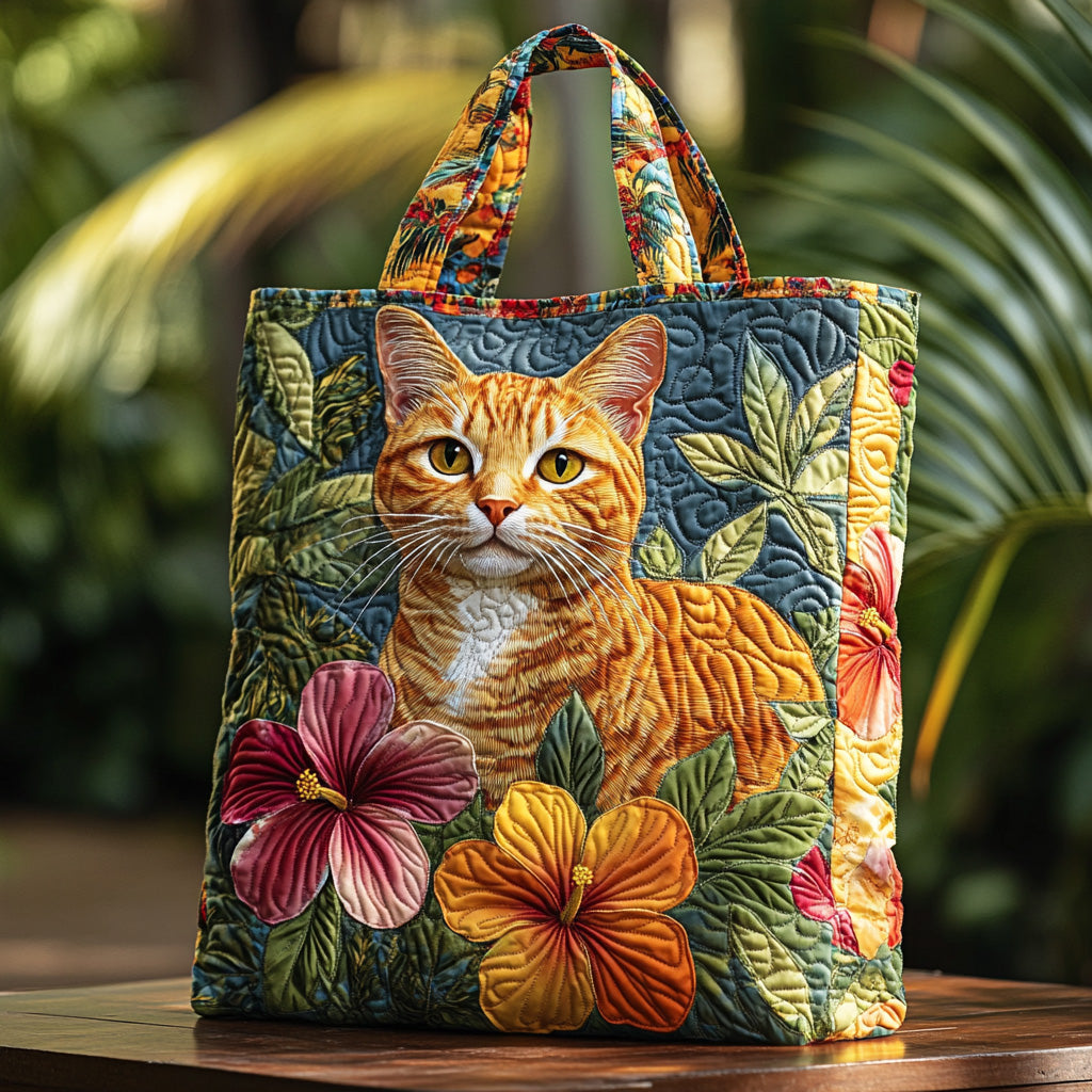Whispering Tails Quilted Tote Bag NCU0DV7276