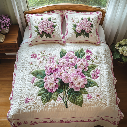Wild Blossom Quilted Bedding Set NCU0DV5273