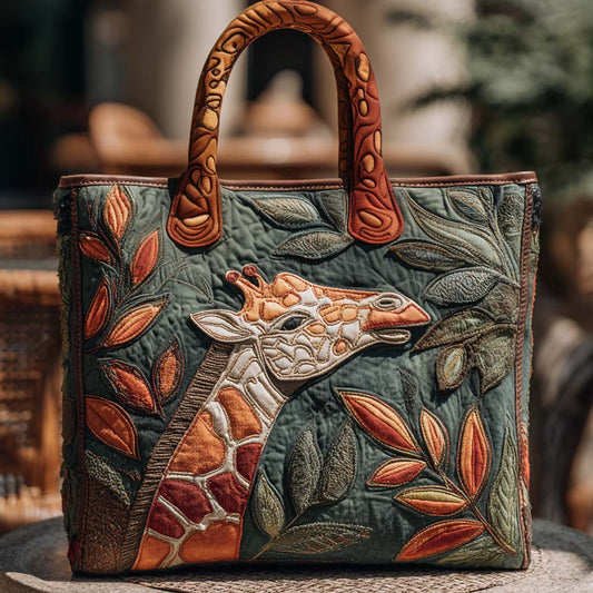 Wild Gaze Quilted Tote Bag NCU0PT9452