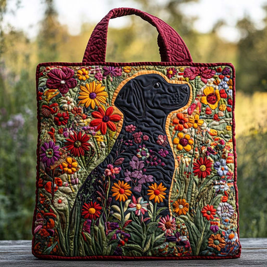 Wildflower Lab Quilted Tote Bag NCU0XD1147