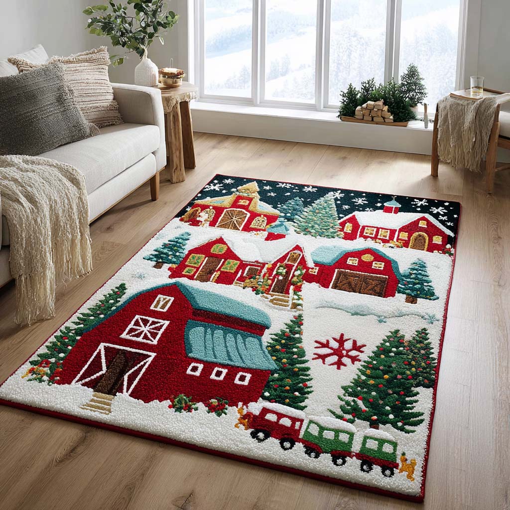 Winter Barns Area Rug NCU0NT10096