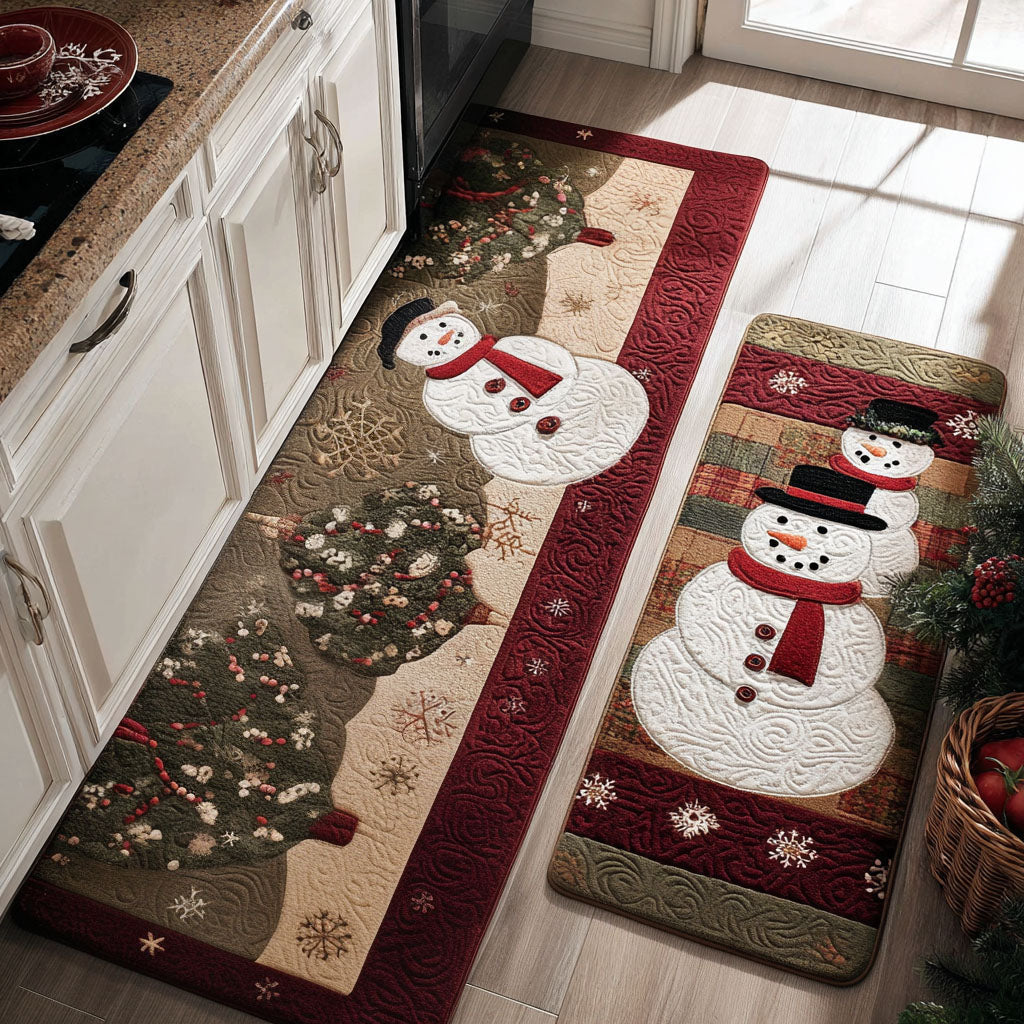 Winter Smile Kitchen Area Rug NCU0PT10162