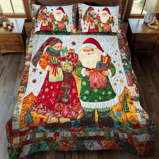 Winter Wonderland 3-Piece Quilted Bedding Set NCU0PD744