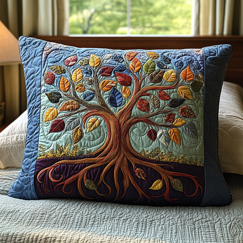 Woodland Spirit Quilted Bedding Pillow Case NCU0DV2929