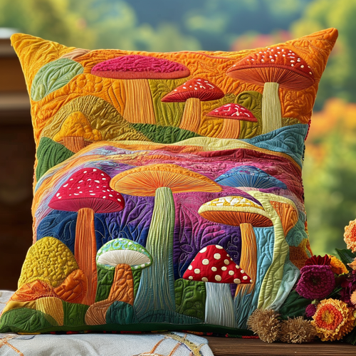 Woodland Charm Quilted Pillow Case NCU0VL2463