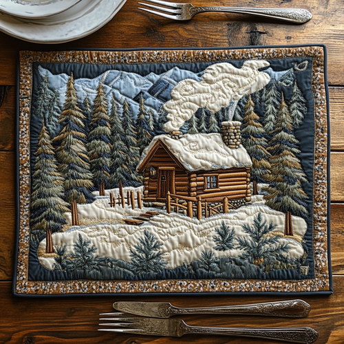 Woodland Whispers Quilted Place Mat NCU0DV3098