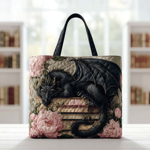 Wyrm Legend Quilted Tote Bag NCU0TD171