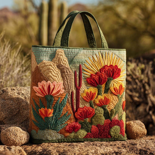 Yucca Mirage Quilted Tote Bag NCU0XD065