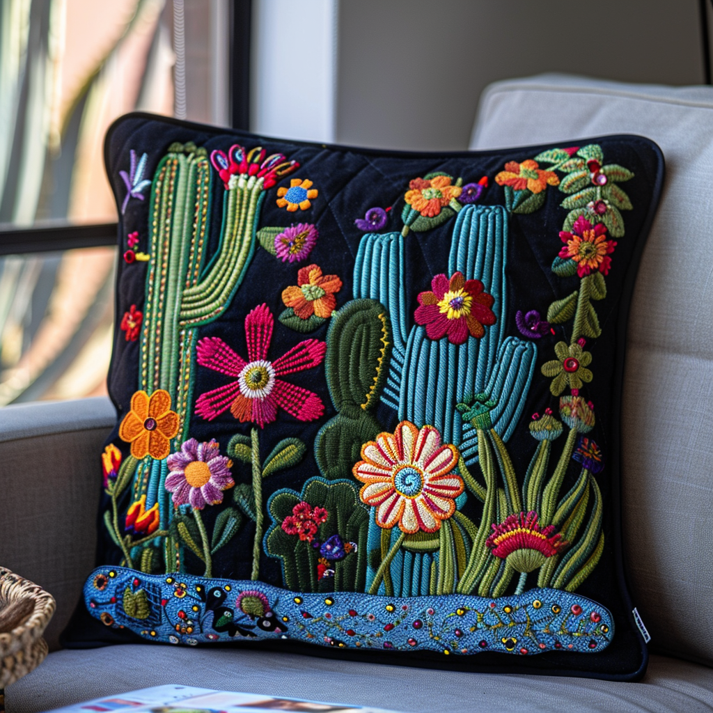 Cactus pillow case hot sale