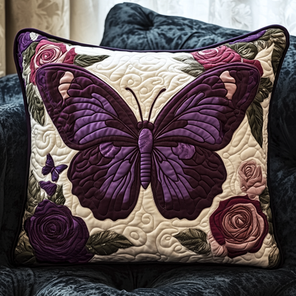 Butterfly Dreams Quilted Pillow Case NCU0VH2089