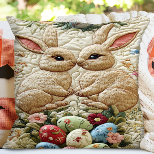 Floral Hop Quilted Pillow Case NCU0VH3442