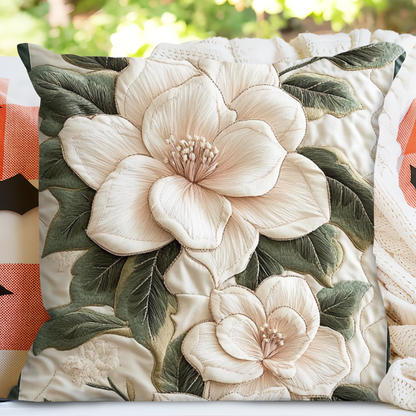 Delicate Bloom Quilted Pillow Case NCU0VH3444