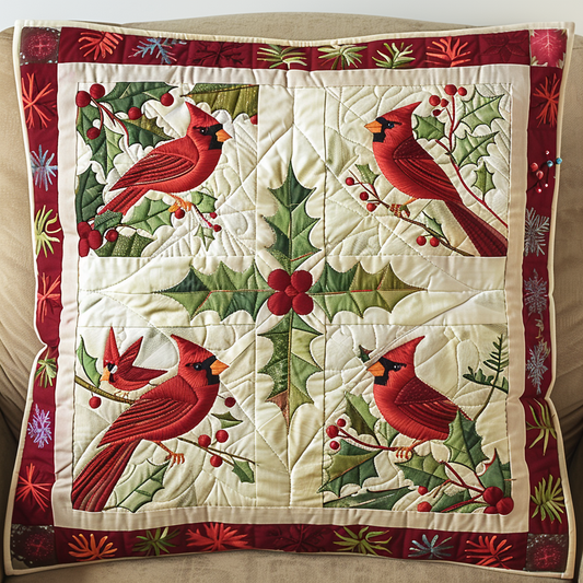 Cardinal Aura Quilted Pillow Case NCU0DK106