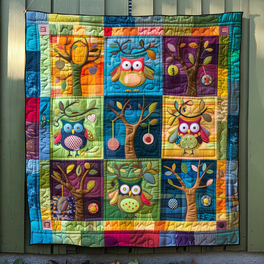 Feathered Friends Quilted Blanket NCU0HY019