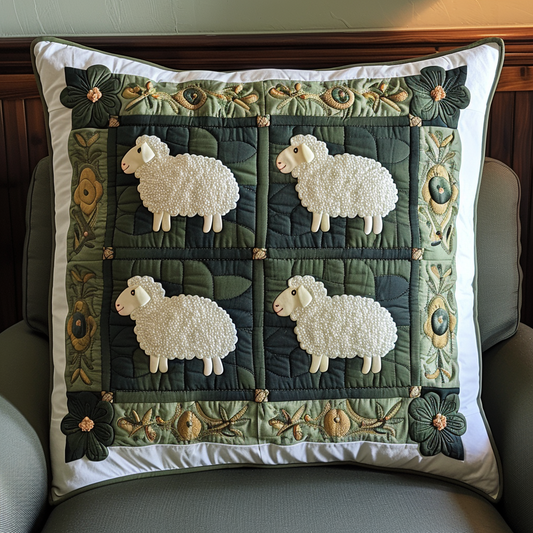 Sheep Slumber Quilted Pillow Case NCU0DK160