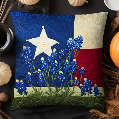 Texas Pride Quilted Pillow Case NCU0NT5708