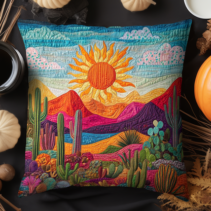 Cactus Glow Quilted Pillow Case NCU0NT5083
