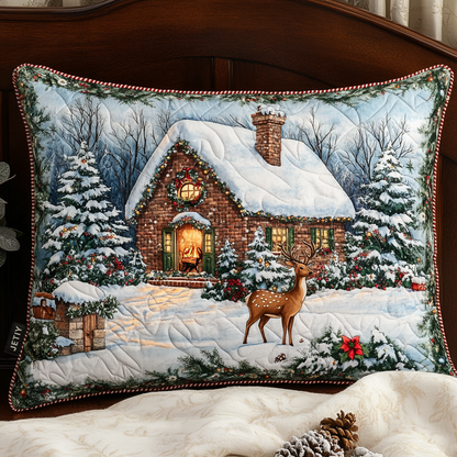 Cozy Cabin Quilted Bedding Pillow Case NCU0NT1993