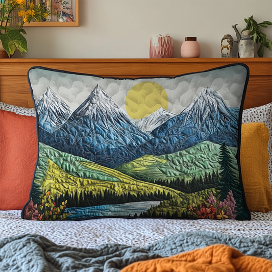 Sunrise Trail Quilted Bedding Pillow Case NCU0VL2304