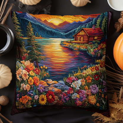 Alpine Serenity Quilted Pillow Case NCU0NT5281