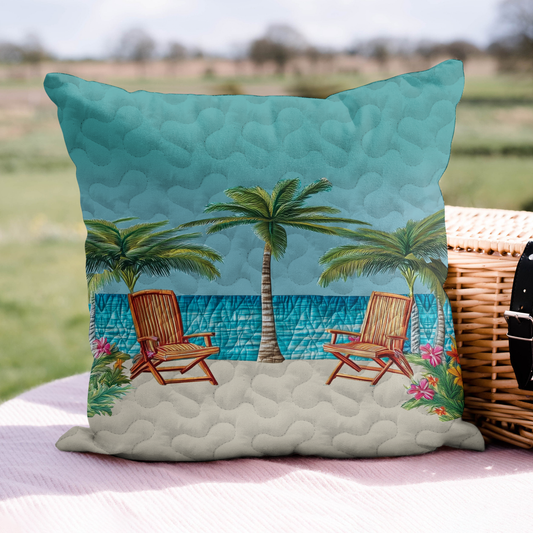 Shore Break Quilted Pillow Case NCU0VL2331