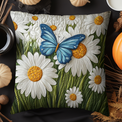 Butterfly Garden Quilted Pillow Case NCU0NT6036