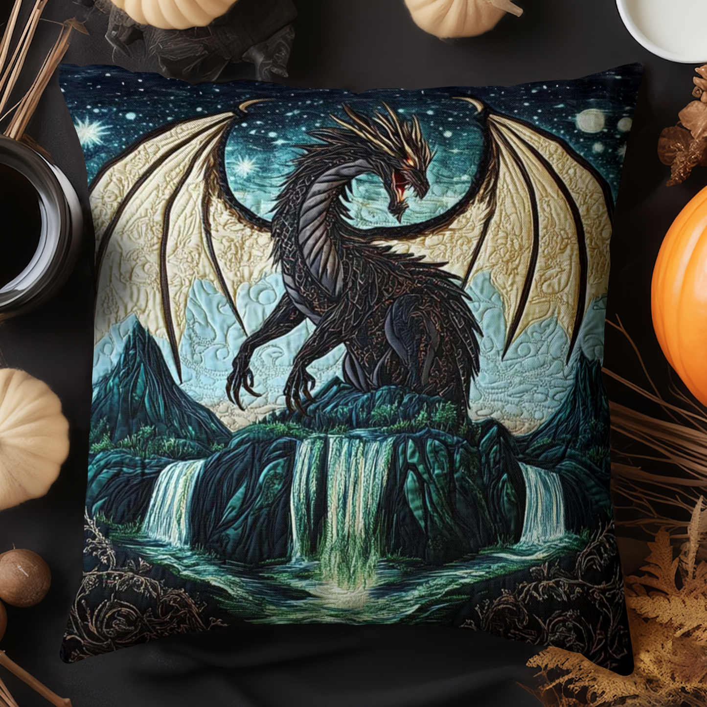 Celestial Shadow Quilted Pillow Case NCU0NT6040
